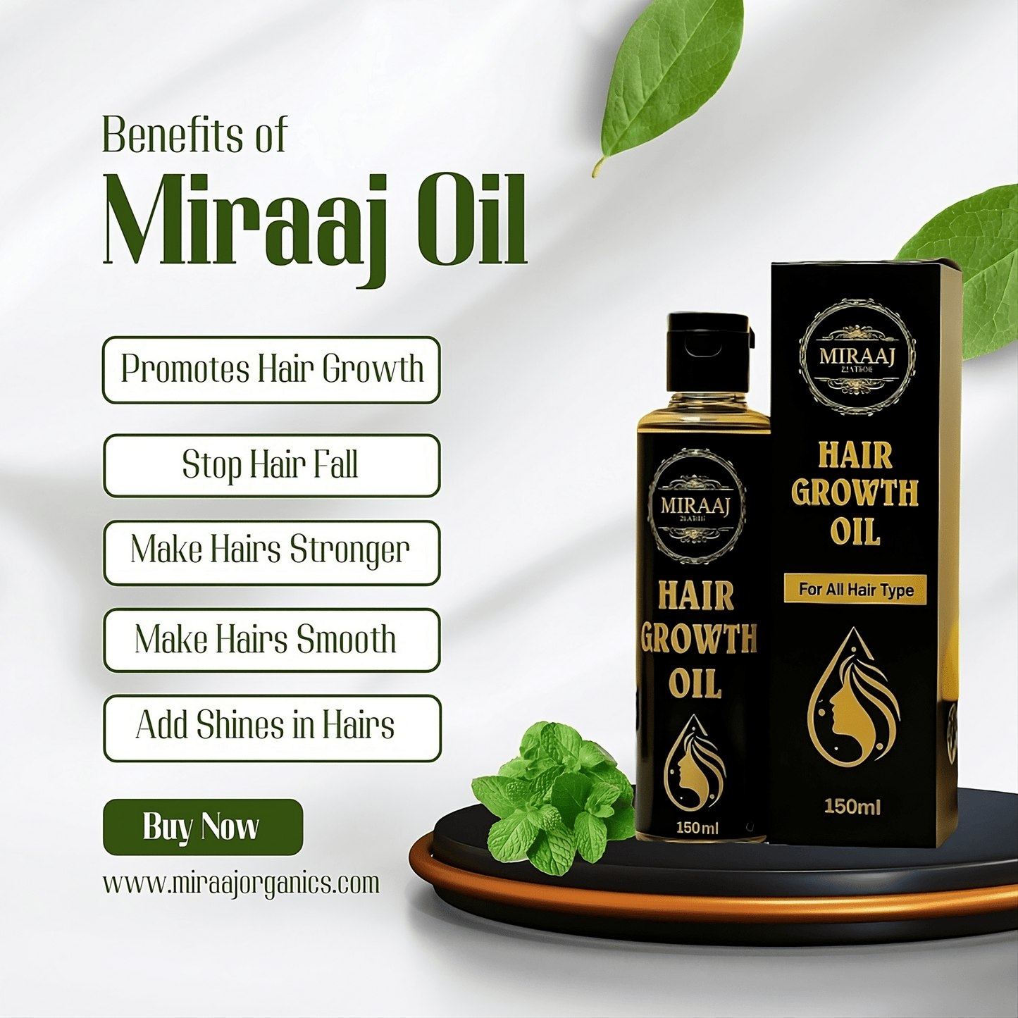 Miraaj Hair Oil - Miraaj