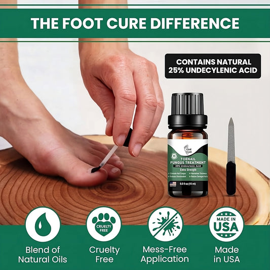 Nail Fungus Repairing And Treatment Oil - (Overall Money Back Guarantee) - Miraaj
