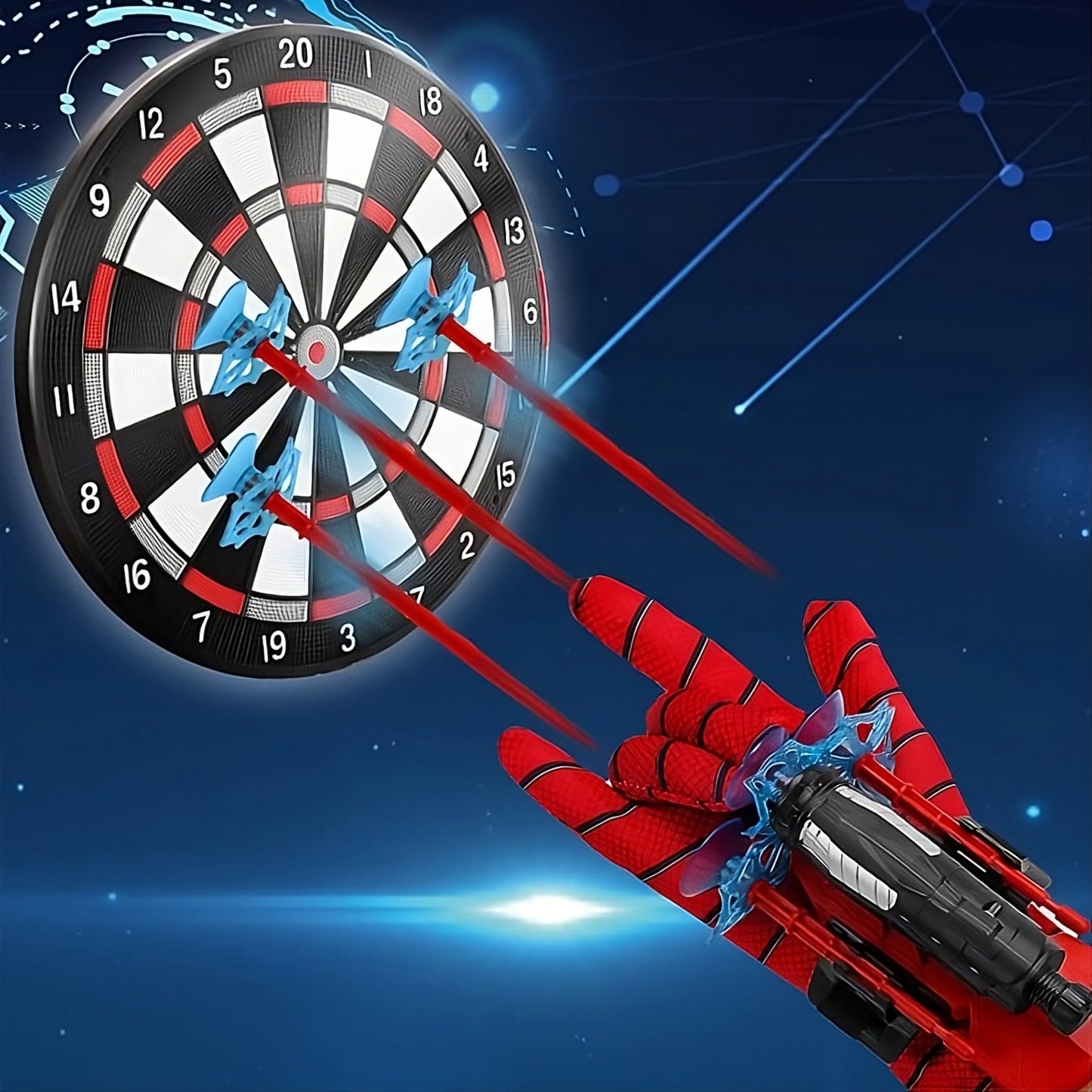 Spiderman Wrist Shooter - Launcher Transmitter Set For Kids - Miraaj