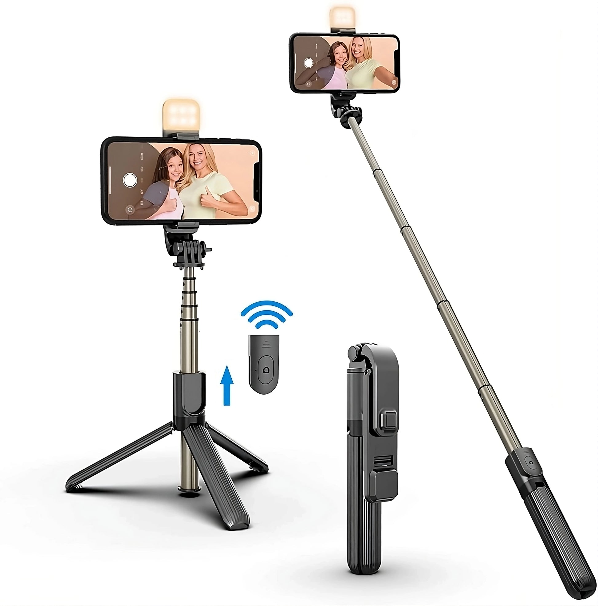 4 in 1 Wireless Tripod Selfie Stick - Miraaj